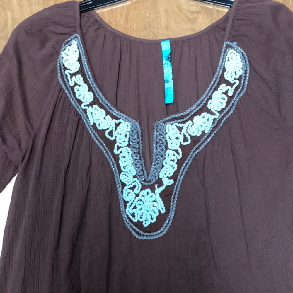 Free People Oversized 💯% Cotton Blouse Sz XS